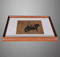 平桥书画装裱配框服务案例